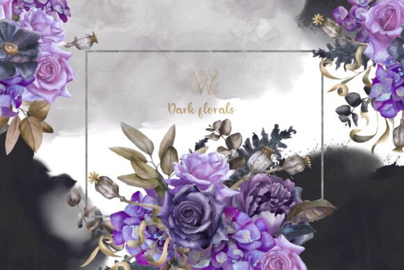 Download Enchanted Gothic Floral Bouquets - Floral Collection