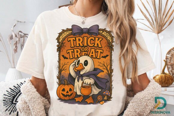 Download Trick or Treat Goose PNG, Cute Goose Png - Premium Bundle