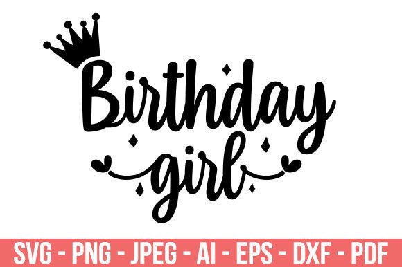 Download Birthday Girl SVG, Birthday Svg - Birthday girl Collection