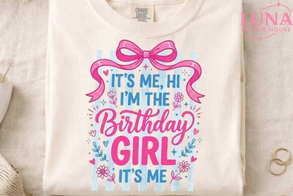 Download Birthday Girl Bow Sublimation PNG - Birthday girl Collection