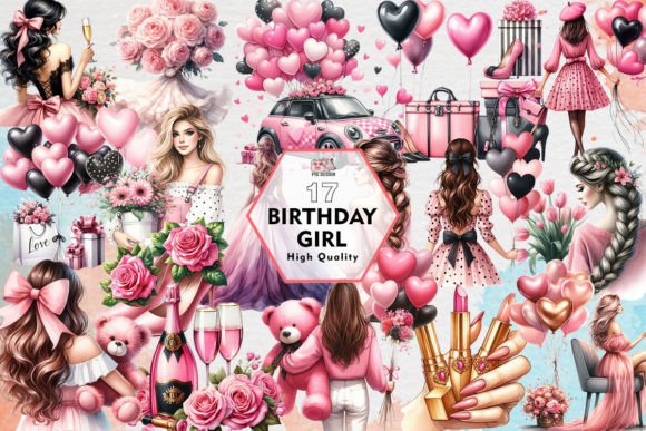 Download Birthday Girl Clipart PNG Graphics - Birthday girl Collection