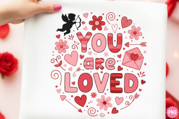 Download You Are Loved Png, Boho Valentine Floral - Floral Collection